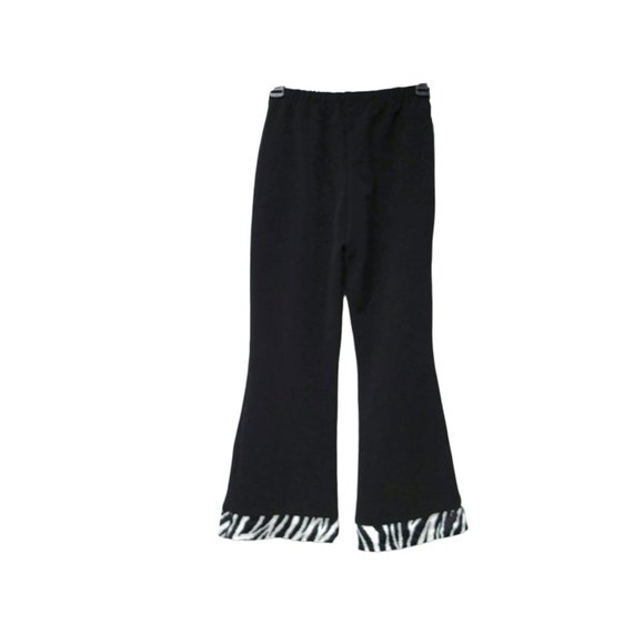 Y2K My Michelle zebra print halter top and flare pants . youth size 12 - Picture 7 of 9